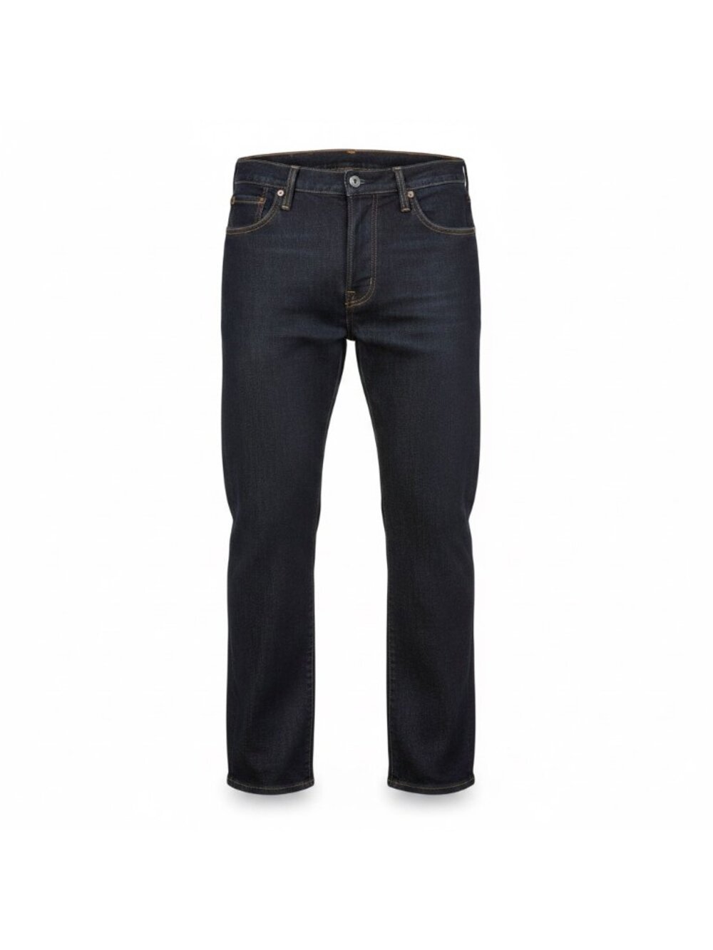 Polo Ralph Lauren Mens Black Denim Jeans Straight Leg 100% Cotton Size 36X30